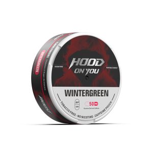 hoodonyou Wintergreen energy pouches side panel